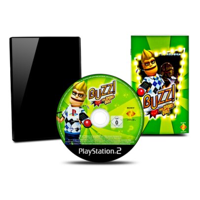 PS2 Spiel BUZZ ! - DAS SPORT QUIZ ohne Buzzer #C