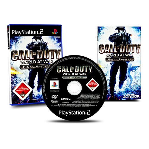 PS2 Spiel Call of Duty - World At War - Final Fronts (USK 18)