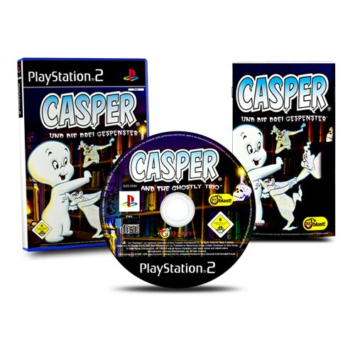 PS2 Spiel Casper und Die Drei Gespenster