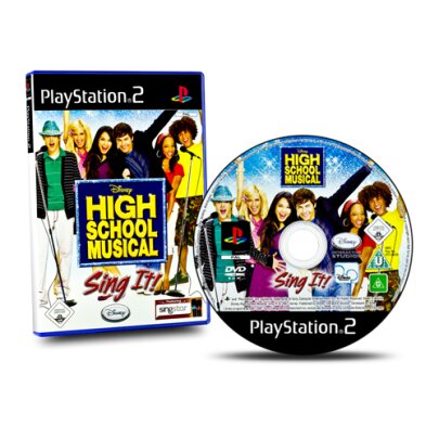 PS2 Spiel DISNEY HIGH SCHOOL MUSICAL - SING IT ! #A