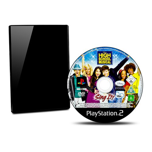 PS2 Spiel DISNEY HIGH SCHOOL MUSICAL - SING IT ! #B
