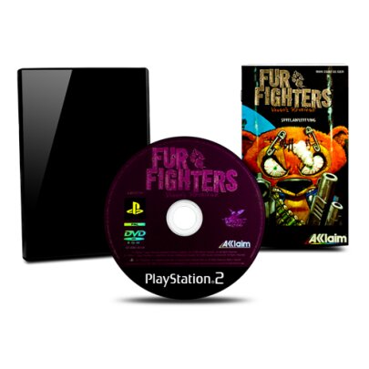 PS2 Spiel FUR FIGHTERS - VIGGOS REVENGE #C