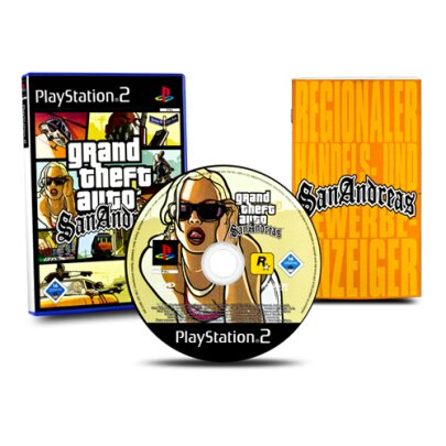 PS2 Spiel Grand Theft Auto - San Andreas (Deutsche Version)
