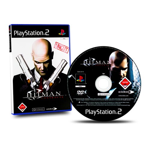 PS2 Spiel HITMAN - CONTRACTS (USK 18) #A