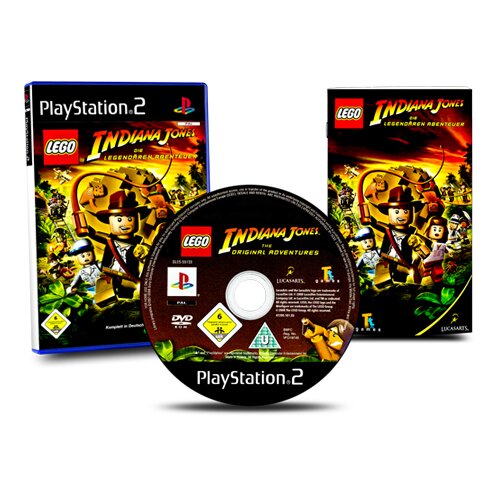 PS2 Spiel Lego Indiana Jones - Die Legendären Abenteuer