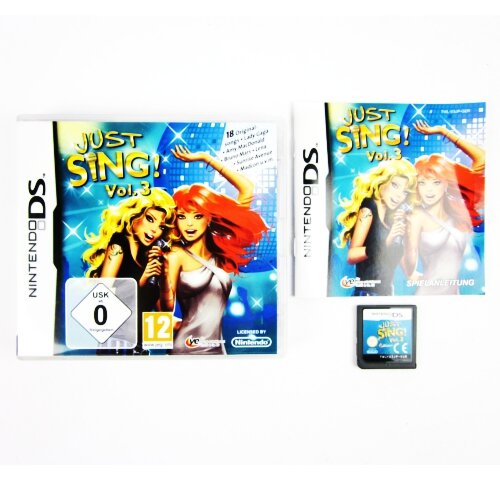 DS Spiel Just Sing! Vol. 3