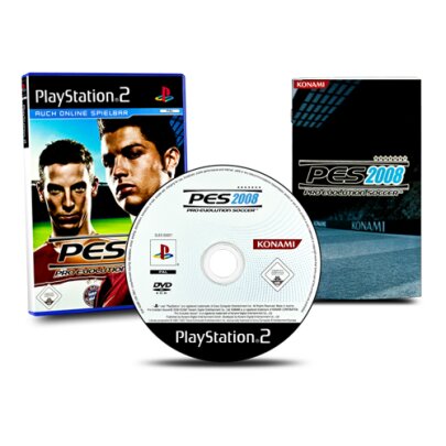PS2 Spiel PES 2008 - Pro Evolution Soccer 2008
