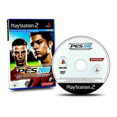 PS2 Spiel Pes 2008 - Pro Evolution Soccer 2008 #A