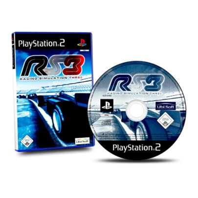 PS2 Spiel RS3 RACING SIMULATION 3 #A