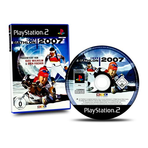 PS2 Spiel RTL BIATHLON 2007 #A