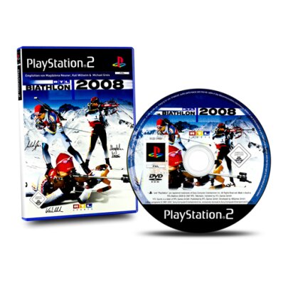 PS2 Spiel RTL BIATHLON 2008 #A