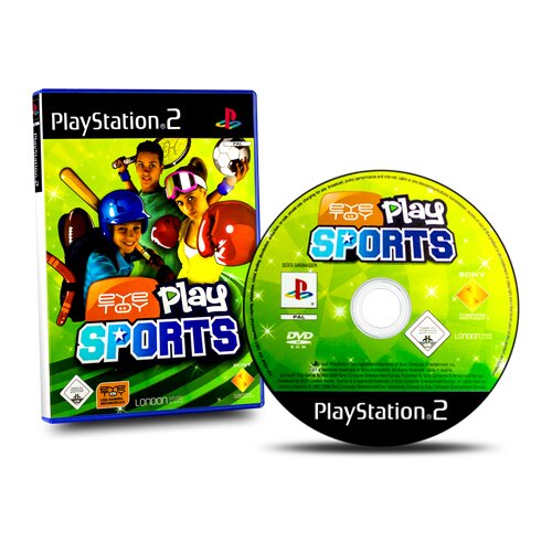 PS2 Spiel Eye Toy - Eyetoy Play Sports ohne Kamera #A