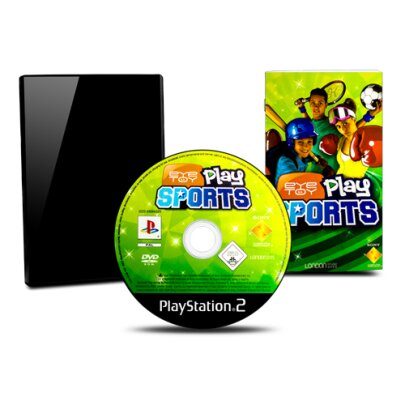 PS2 Spiel EYE TOY - EYETOY PLAY SPORTS ohne Kamera #C