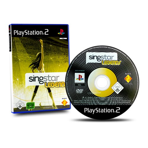 PS2 Spiel Singstar Legends ohne Micros #A