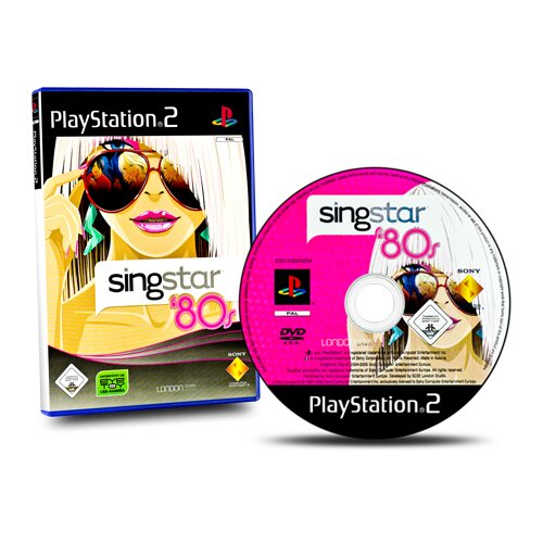 PS2 Spiel Singstar 80S ohne Micros #A