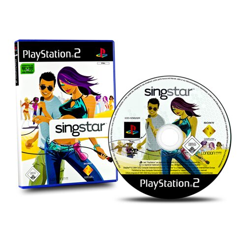 PS2 Spiel Singstar ohne Micros #A