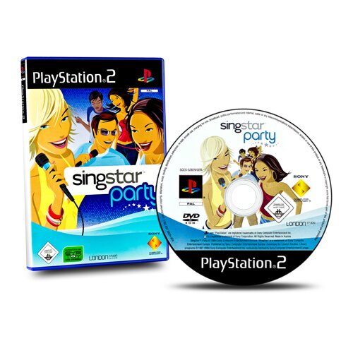 PS2 Spiel SINGSTAR PARTY ohne Micros #A