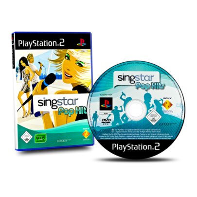 PS2 Spiel SINGSTAR POP HITS ohne Micros #A