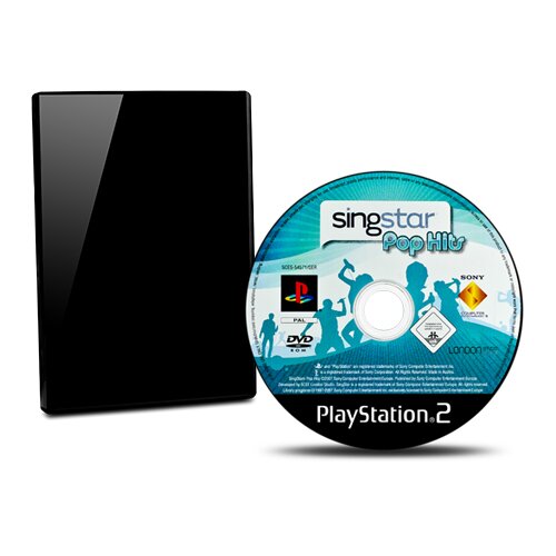 PS2 Spiel SINGSTAR POP HITS ohne Micros #B