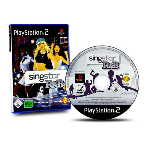 PS2 Spiel SINGSTAR R&B ohne Micros #A