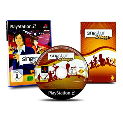 PS2 Spiel Singstar Schlager ohne Micros