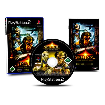 PS2 Spiel Sphinx und Die Verfluchte Mumie
