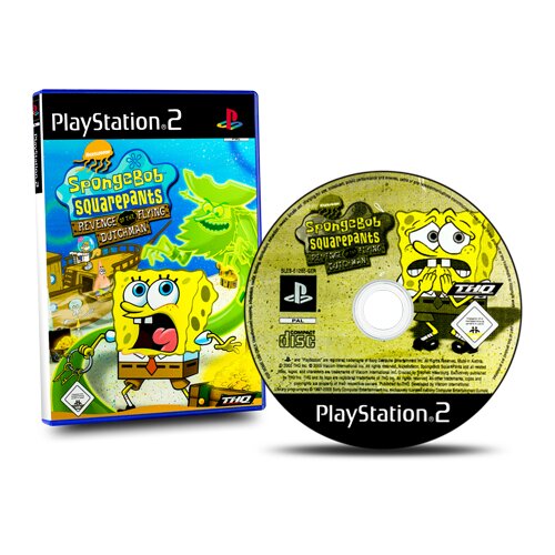PS2 Spiel Spongebob Schwammkopf : Revenge Of The Flying Dutchman #A