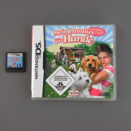 DS Spiel Ich Liebe Tiere - Mein Paradies Für Hunde #A
