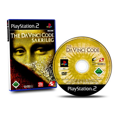 PS2 Spiel The Da Vinci Code Sakrileg #A