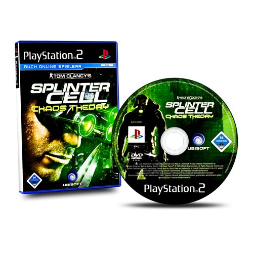 PS2 Spiel TOM CLANCYS SPLINTER CELL CHAOS THEORY  #A