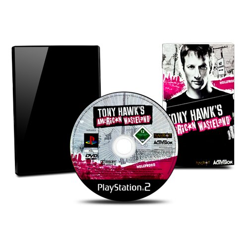 PS2 Spiel TONY HAWKS AMERICAN WASTELAND #C