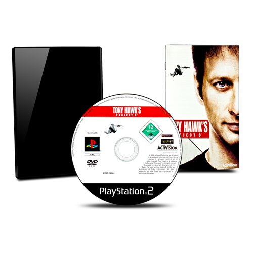 PS2 Spiel TONY HAWKS PROJECT 8 #C