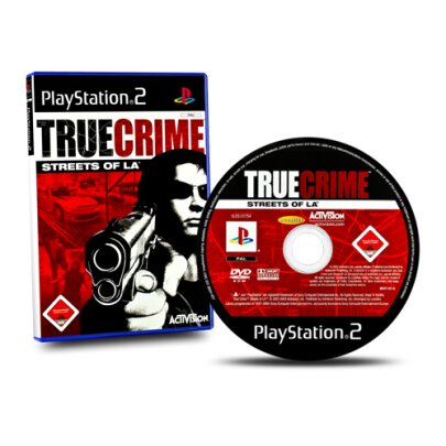 PS2 Spiel True Crime Streets Of La (Usk 18) #A