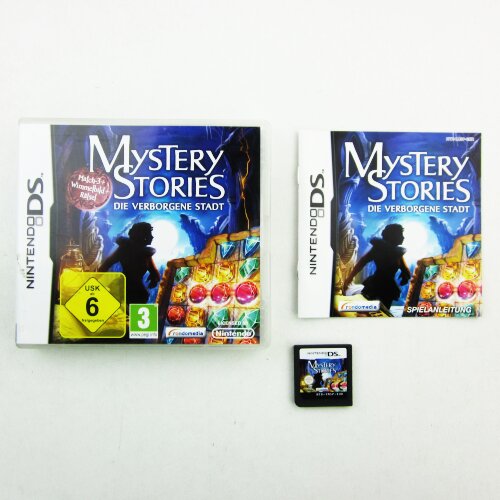 DS Spiel Mystery Stories - Die verborgene Stadt