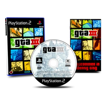 PS2 Spiel Grand Theft Auto III / 3 / Gta III (USK 18)