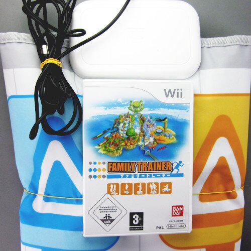 Wii Spiel Family Trainer + Matte