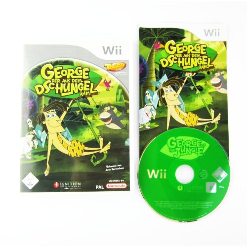Wii Spiel George - Der aus Dem Dschungel Kam