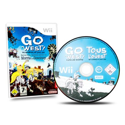 Wii Spiel LUCKY LUKE: GO WEST!  #A