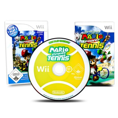 Wii Spiel New Play Control! Mario Power Tennis