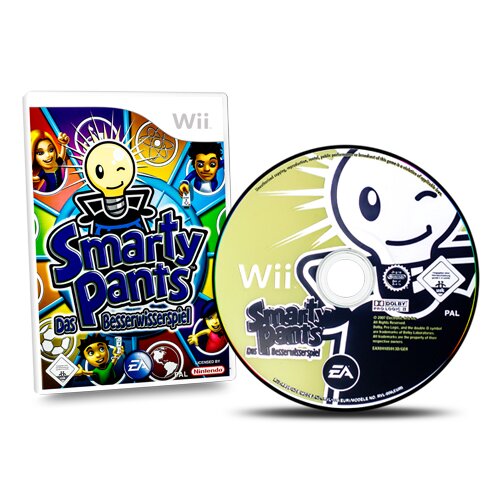 Wii Spiel SMARTY PANTS: DAS BESSERWISSERSPIEL #A