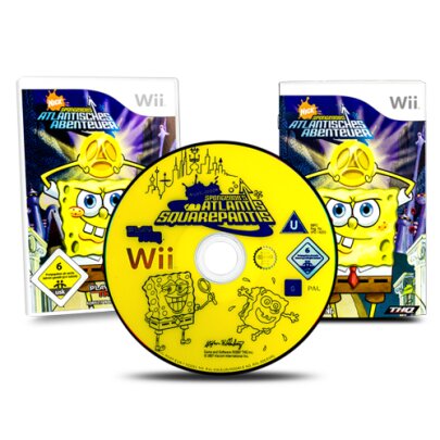 Wii Spiel Spongebobs - Atlantisches Abenteuer