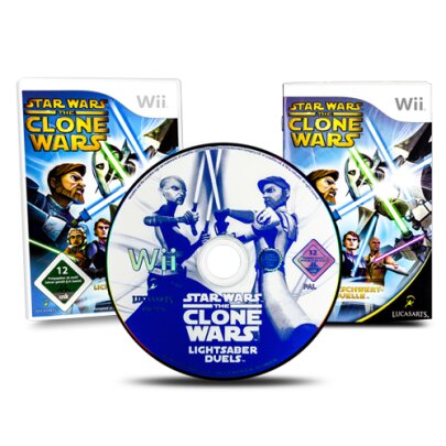 Wii Spiel Star Wars Clone Wars - Lichtschwert Duelle