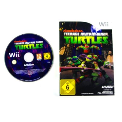 Wii Spiel Teenage Mutant Ninja Turtles - Tmnt #A
