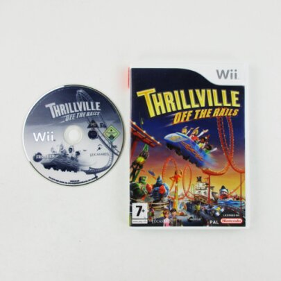 Wii Spiel THRILLVILLE - VERRÜCKTE ACHTERBAHN #A