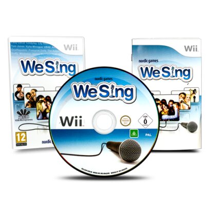 Wii Spiel We Sing ohne Micros