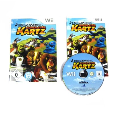 Wii Spiel Dreamworks Superstar Kartz ohne Lenkrad