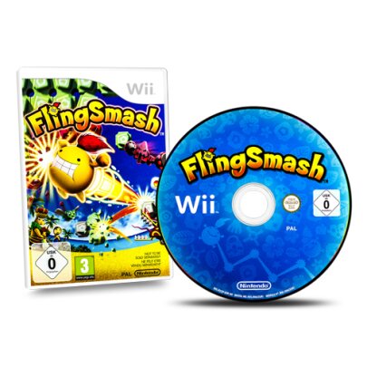 Wii Spiel FLINGSMASH #A