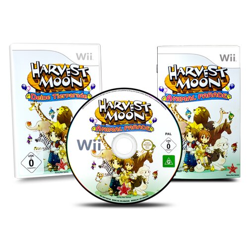Wii Spiel Harvest Moon - Deine Tierparade