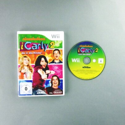 Wii Spiel ICARLY 2 - AB IN DIE KLICKE! #A