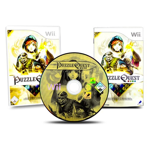 Wii Spiel Puzzle Quest - Challenge of The Warlords